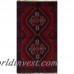 Bloomsbury Market One-of-a-Kind Balis Hand-Knotted Wool Red Area Rug BLMS6069